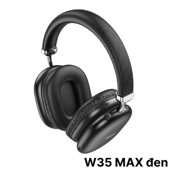Tai Nghe Bluetooth Hoco W35 Max Màu Đen – Chống Ồn, Bluetooth 5.3, Pin 90H