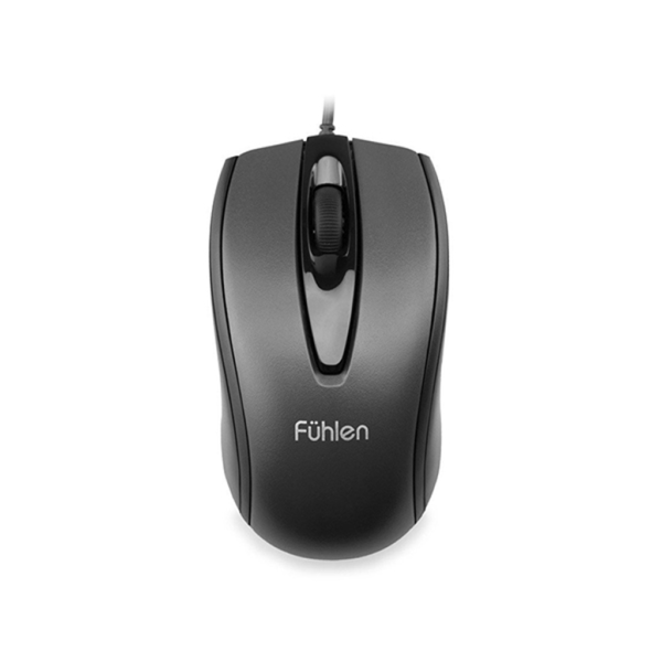 Chuột Có Dây Fuhlen L102 - Thiết kế công thái học, Kết nối USB, Dây dài 1,2m, Chính hãng Fuhlen