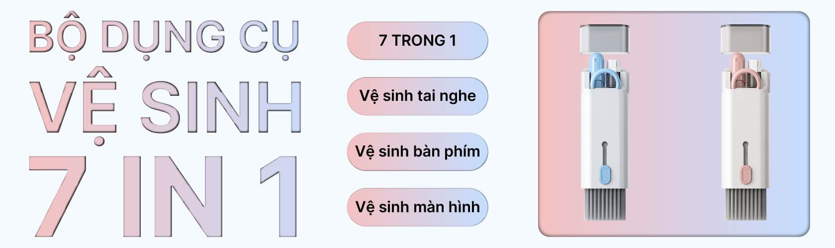 Bộ dụng cụ vệ sinh máy tính đầy đủ