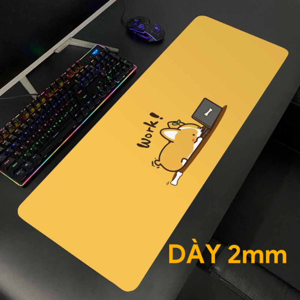 Lót chuột cỡ lớn 80x30 WorkDog Dày 2mm