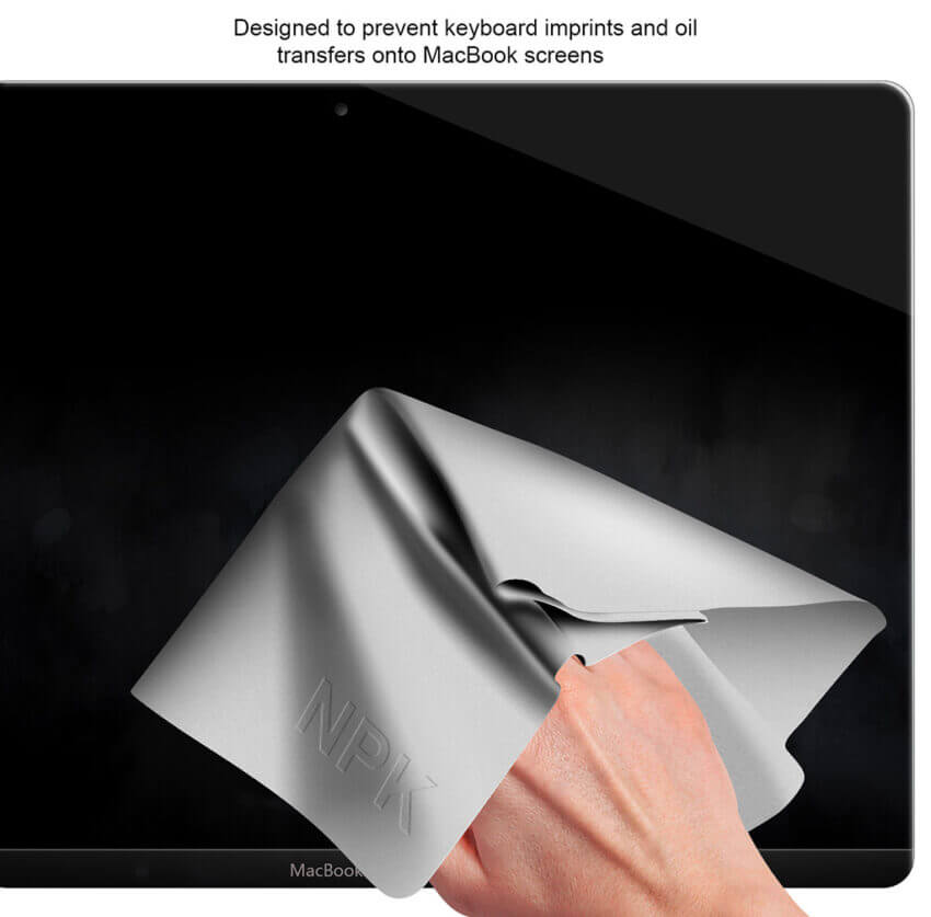 Chi tiết khăn bảo vệ bàn phím MacBook NPK 13–14 inch